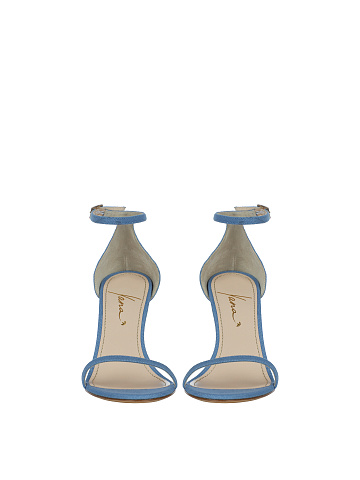 Blue Denim Sandals, 2