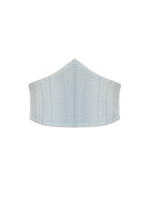 Light blue velvet corset belt, 1