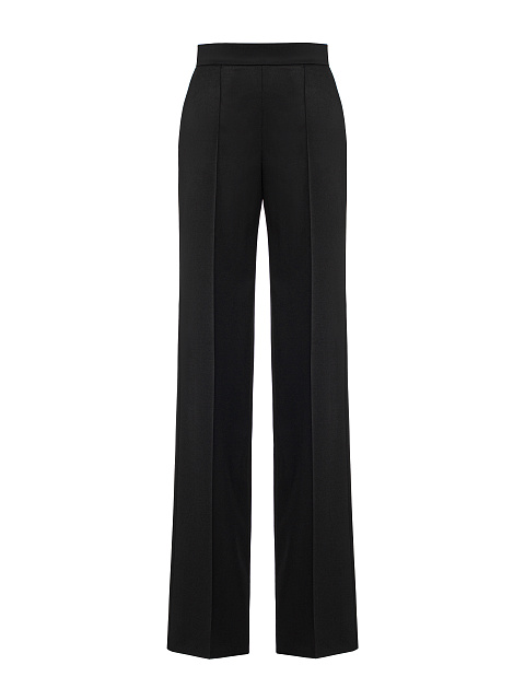 Black Rhinestones Wool Pant Suit, 3 Black Rhinestones Wool Pant Suit, 3