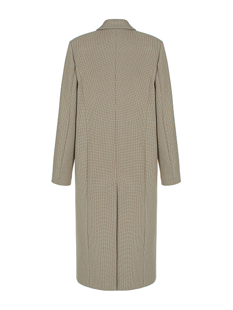 Beige Houndstooth Coat, 2 Beige Houndstooth Coat, 2