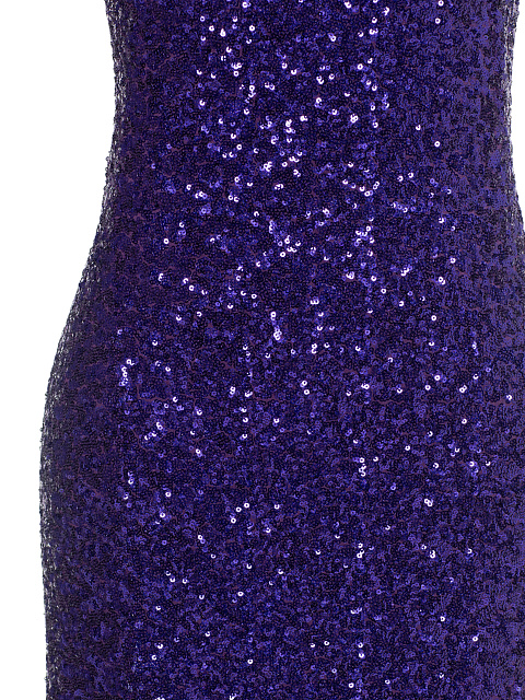 Purple Sequin Maxi Dress, 3
