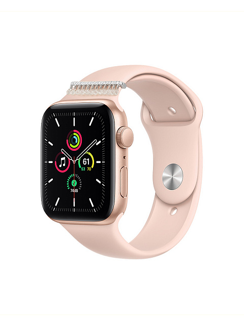 White Gold & Diamonds Apple Watch Accessory , 2