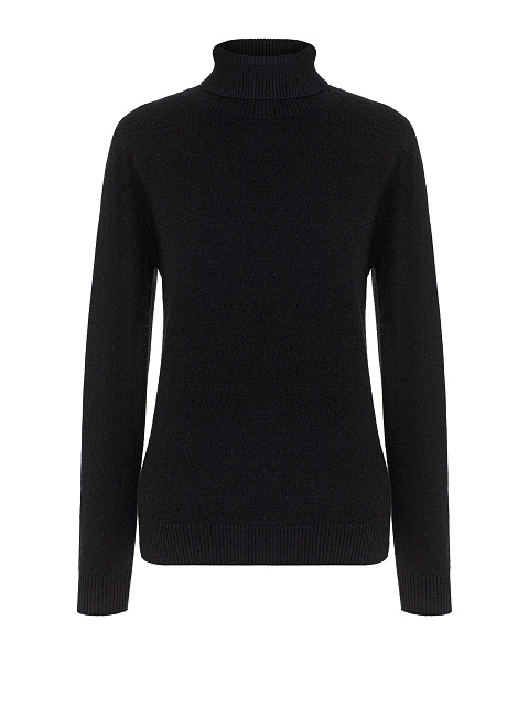 Black cashmere turtleneck, 1