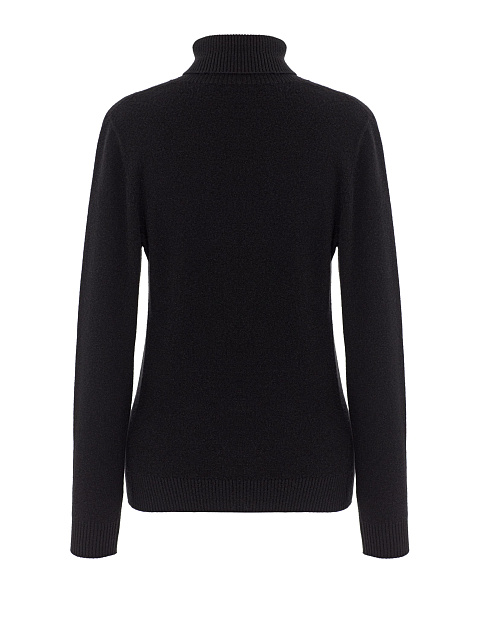 Black cashmere turtleneck, 2