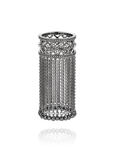 Black Gold & Diamond Ring, 1