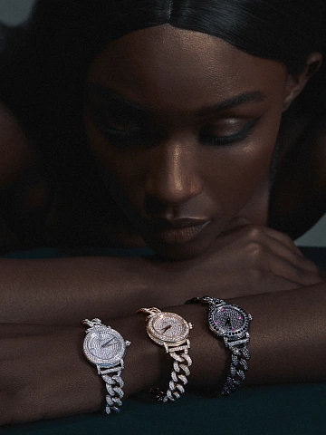 Rose Gold & Diamonds Watch, 2