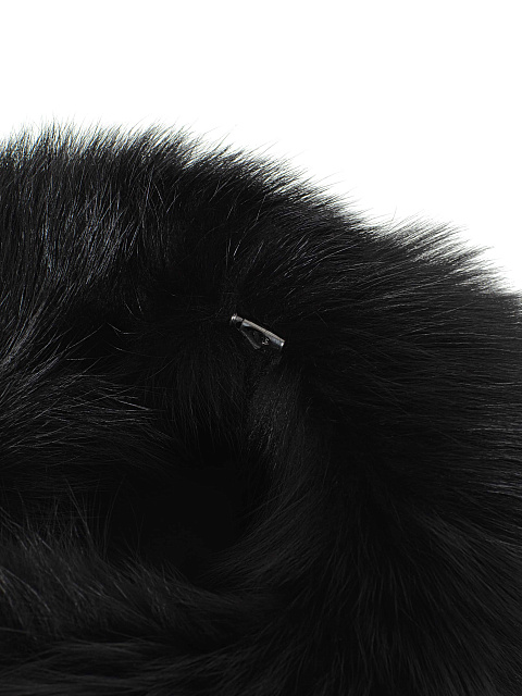 Fox fur hat, 3