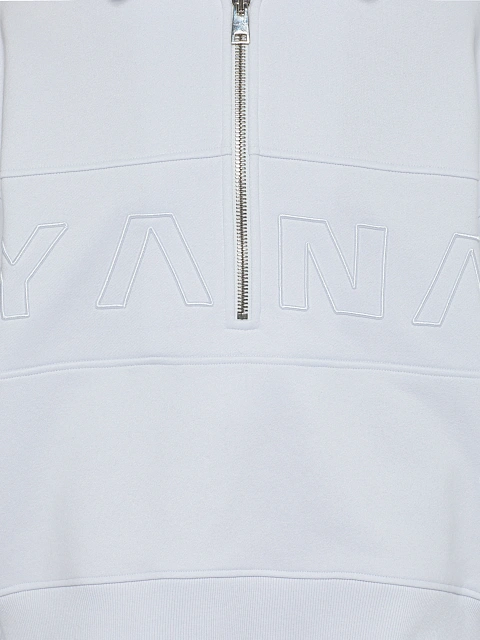 White YANA Embroidery Cotton Tracksuit, 5 White YANA Embroidery Cotton Tracksuit, 5