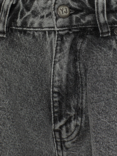 Grey denim shorts, 3