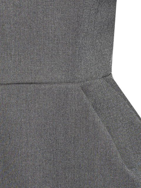 Grey & Black Lace Trim Midi Dress, 3 Grey & Black Lace Trim Midi Dress, 3