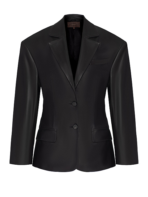 Black leather jacket, 1