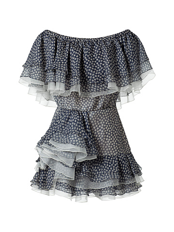 Mini dress made of chiffon, 1