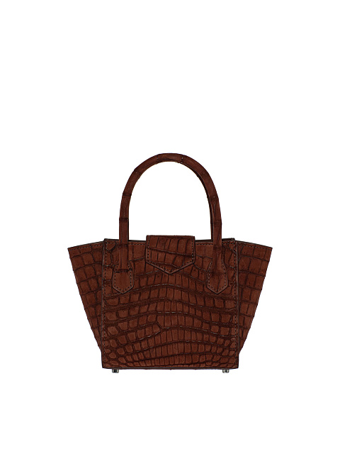 Crocodile leather bag, 3