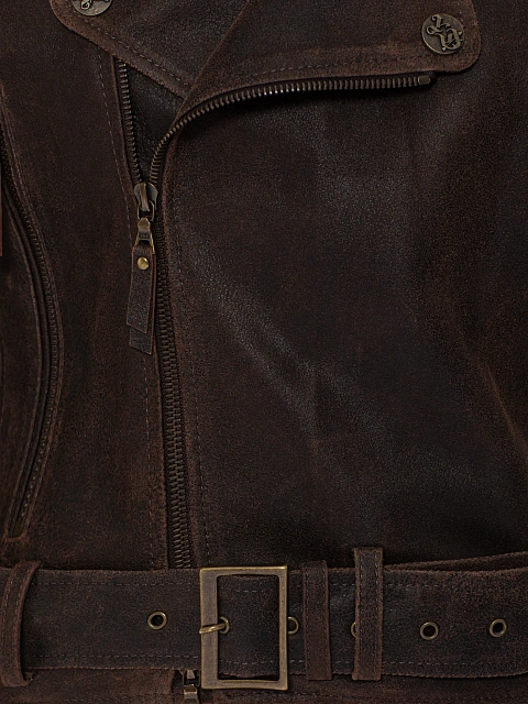 Brown Lace Up Leather Jacket, 4 Brown Lace Up Leather Jacket, 4