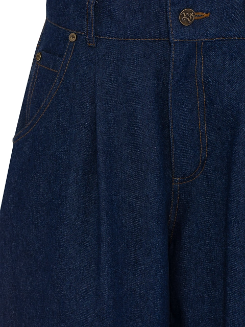 Blue Cotton Banana Jeans, 3 Blue Cotton Banana Jeans, 3