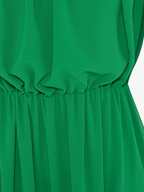 Green Off Shoulder Midi Dress, 3 Green Off Shoulder Midi Dress, 3