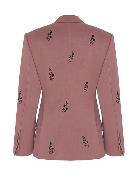 Embroidered blazer, 3