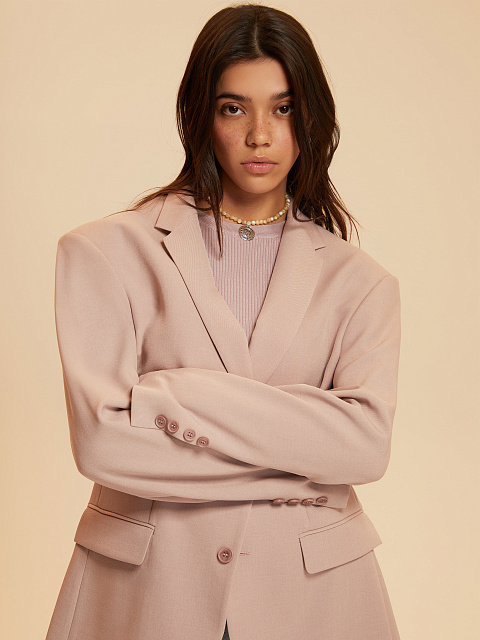 Pink oversized blazer, 12 Pink oversized blazer, 12