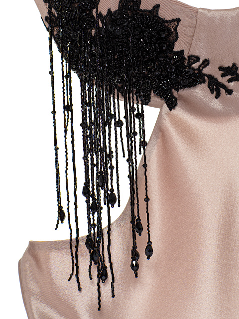 Pale Pink Embroidered Cut Out Maxi Dress, 4 Pale Pink Embroidered Cut Out Maxi Dress, 4