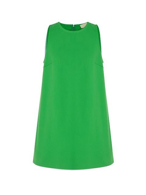 Green Denim Mini Dress, 1 Green Denim Mini Dress, 1