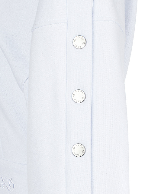 White Cotton Peplum Sweatshirt, 4 White Cotton Peplum Sweatshirt, 4