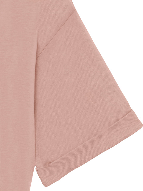 Pink cropped knotted T‑shirt, 3 Pink cropped knotted T‑shirt, 3