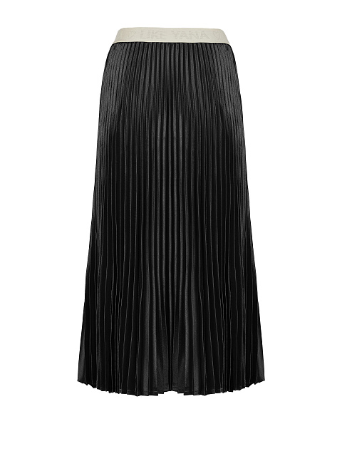 Black Pleated Midi Skirt, 3 Black Pleated Midi Skirt, 3