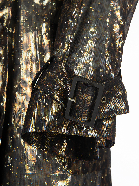 Leopard Printed Silk Trench Coat, 7 Leopard Printed Silk Trench Coat, 7