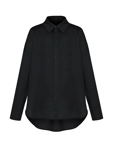 Black cotton shirt, 1 Black cotton shirt, 1