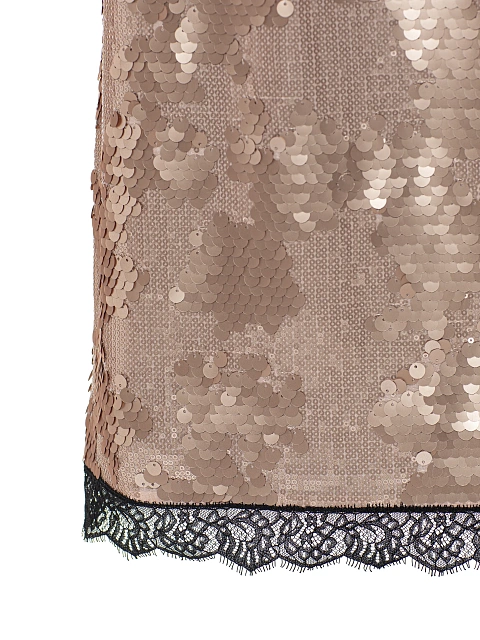 Light Pink Lace Trim Sequin Mini Dress, 3 Light Pink Lace Trim Sequin Mini Dress, 3