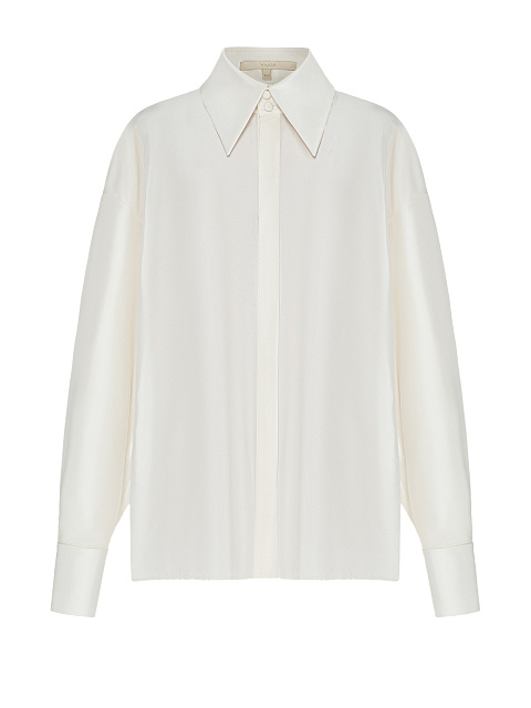 White silk shirt, 1