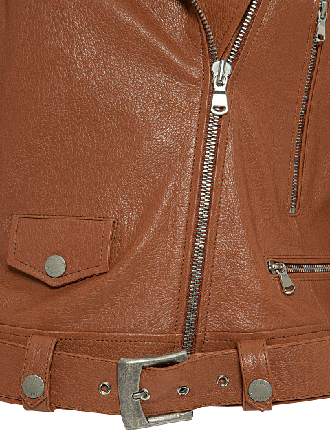 Brown Biker Jacket, 3 Brown Biker Jacket, 3