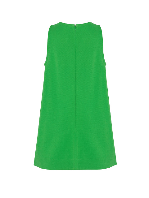 Green Denim Mini Dress, 2 Green Denim Mini Dress, 2