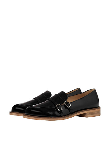 Black Patent Leather Loafers, 1