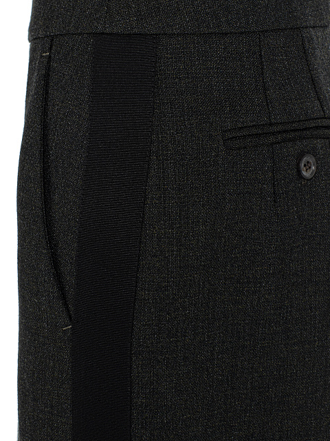 Midi skirt with side stripes, 4