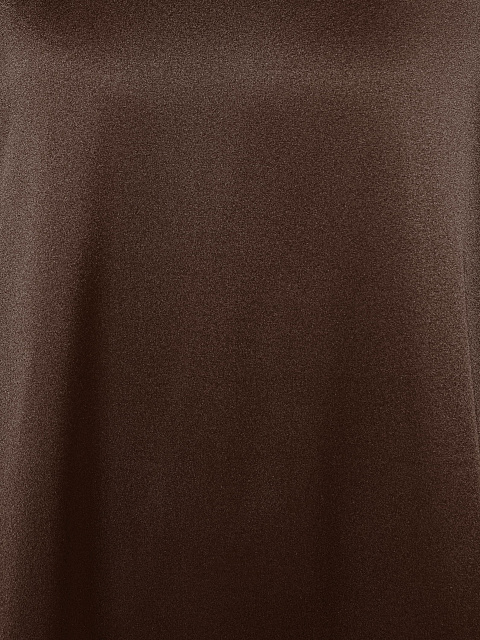 Brown silk T-shirt, 3