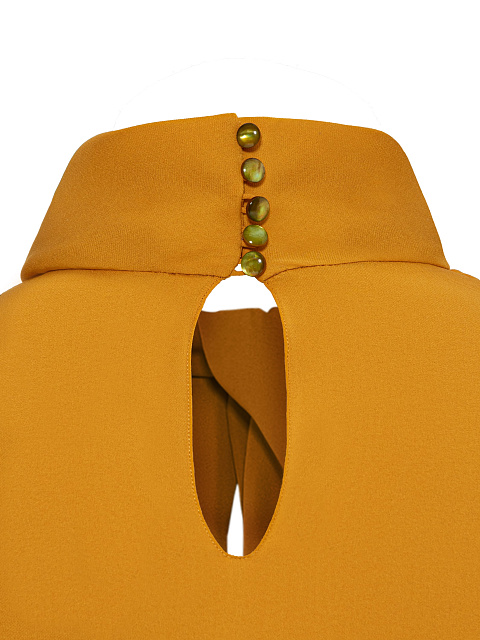 Terracota Silk Blouse, 4