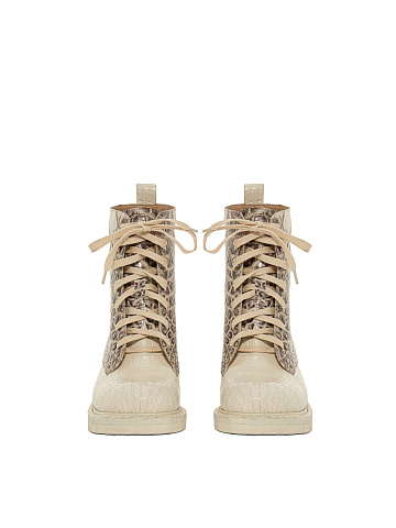 Himalayan Crocodile Leather Boots, 2