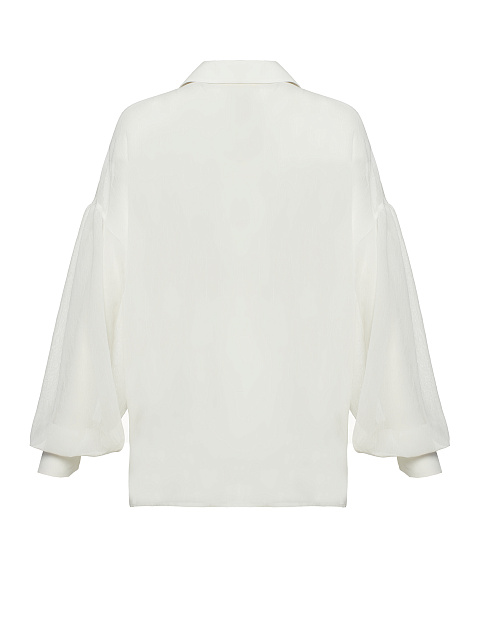 White Chiffon Blouse, 3 White Chiffon Blouse, 3