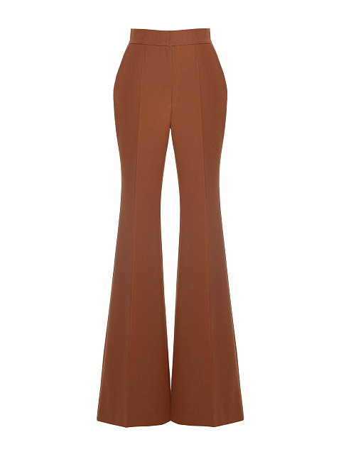 Brown three-piece suit with flared trousers, 4