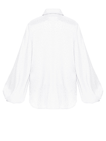 White Rayon Blouse, 2