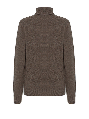 Brown cashmere turtleneck, 2