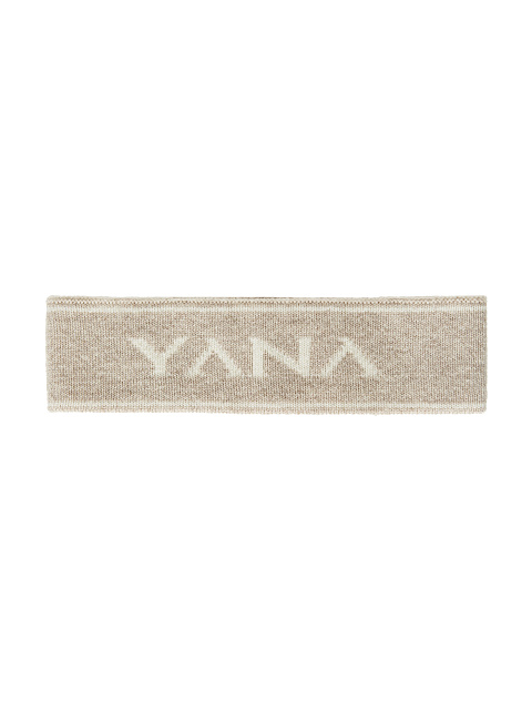Beige wool headband, 2