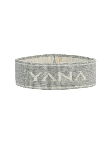 Gray wool headband, 1