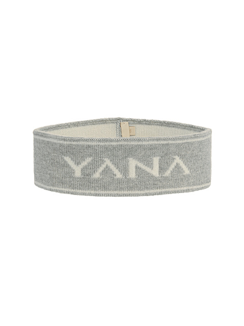 Gray wool headband, 1