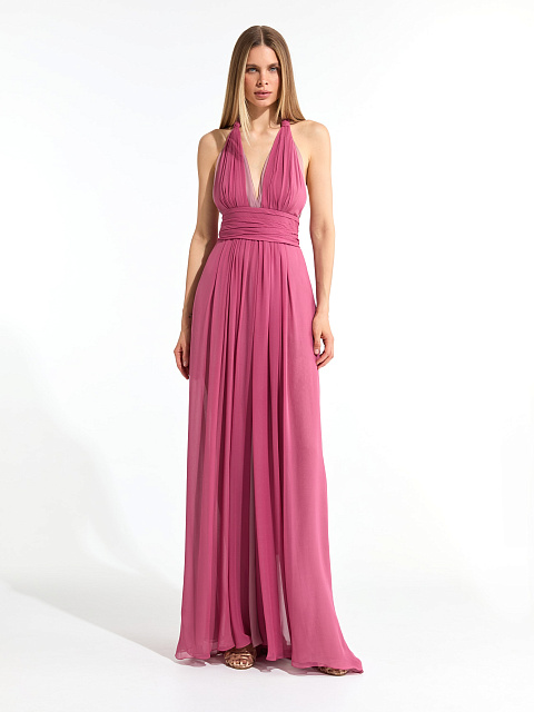 Pink maxi dress, 2