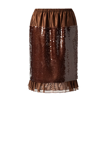 Midi skirt with sequins, 1