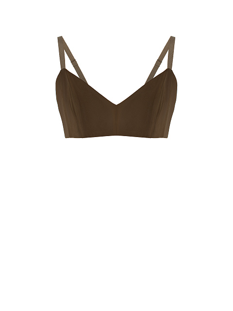 Brown Suede Top, 1