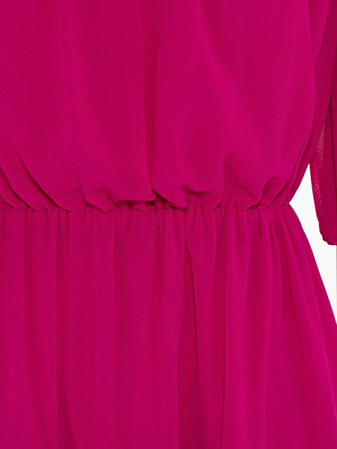 Fuchsia Off Shoulder Mini Dress, 3 Fuchsia Off Shoulder Mini Dress, 3