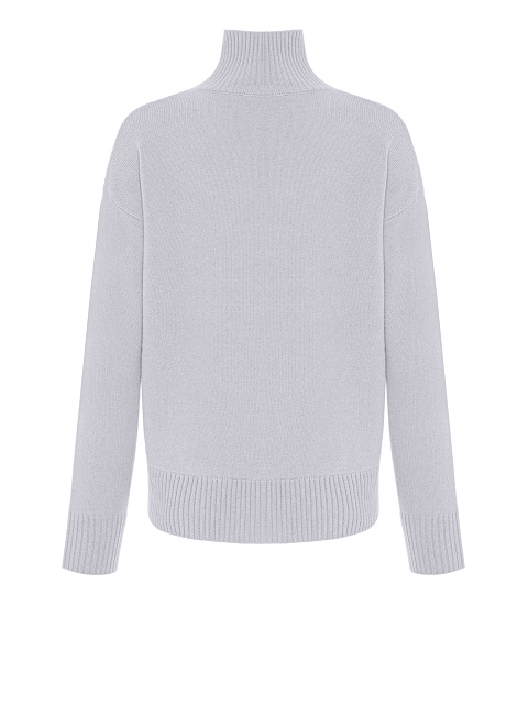 Lilac Royal Cashmere Turtleneck Sweater, 3